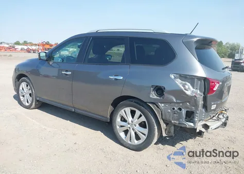 2018 Nissan Pathfinder Sl z USA, uszkodzony, nr VIN 5N1DR2MM4JC619938